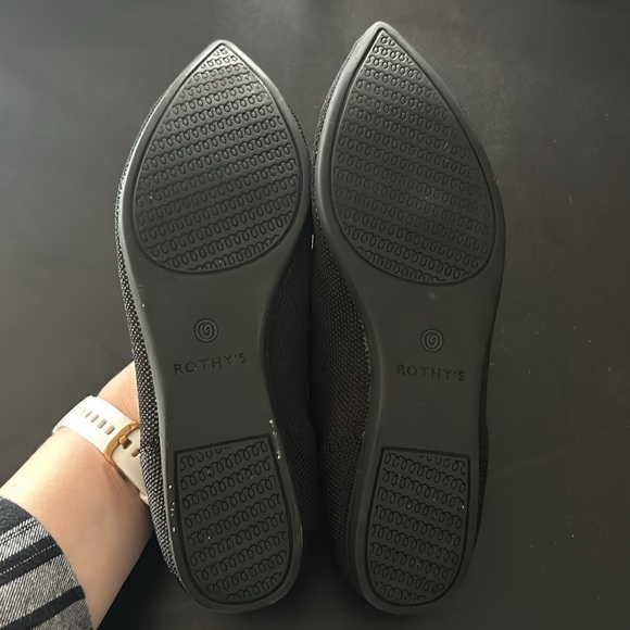 Rothy’s The Point Black Size 6.5 - Picture 4 of 5
